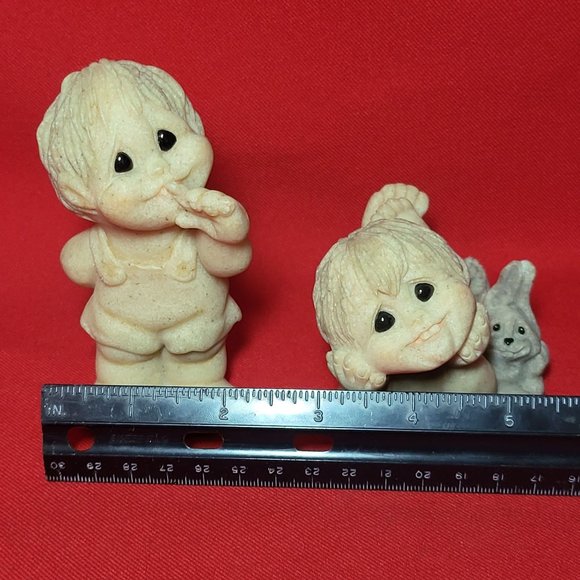 VTG Quarry Kids Rita & Roger Daydreamin &  Willy Be Mine Second Nature Designs 2 - Picture 8 of 13